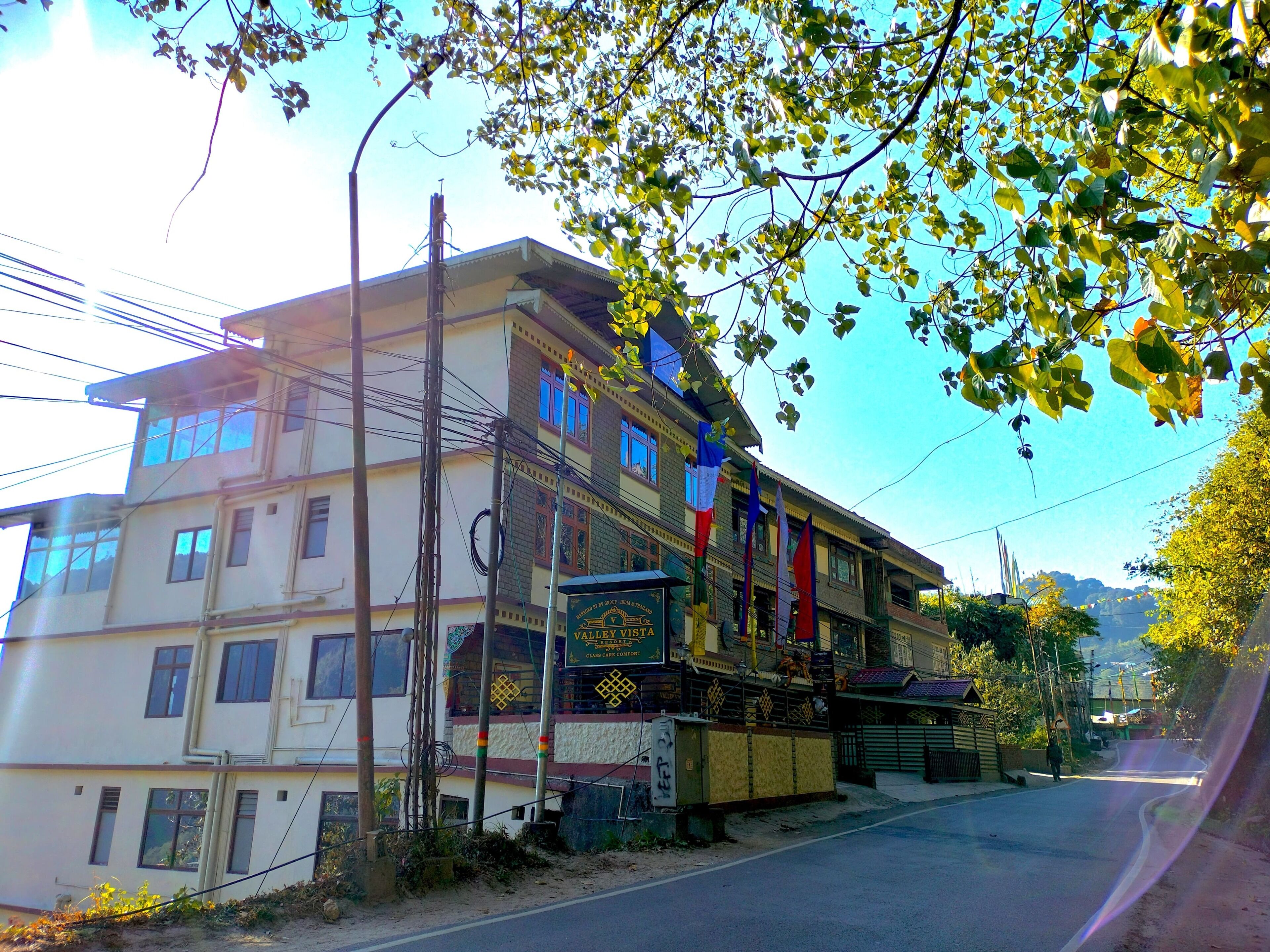 Mặt tiền nơi lưu trú