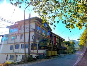 Façade de l’hébergement