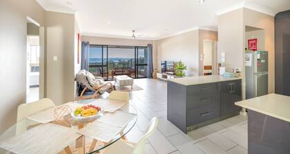 OCEAN VIEW - 2 bedroom with A/C, Wi-Fi in peaceful Cannonvale