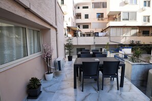 Terrace/patio - Enles Hotel (Durrës)
