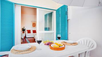 Departamento, 2 camas individuales, para no fumadores | Balcón