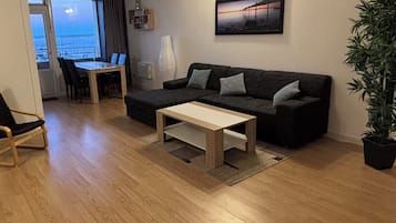 Fernseher, DVD-Player, Stereoanlage