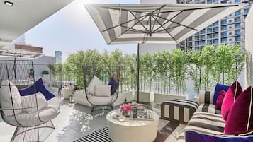 Deluxe Apartment, Balcony, City View | Balcony