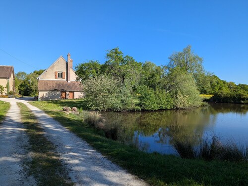 Gîtes modulables entre Loire et Sologne avec jardin et barbecue