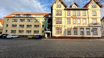 Fassade der Unterkunft