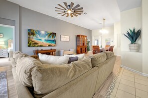 Smart TV, table football - Windsor Hills Home w/Arcade Game Room | Near Disney (Kissimmee)