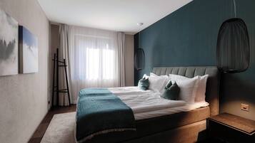 Deluxe-Apartment, Balkon