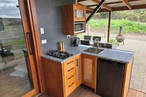 Kühlschrank, Herdplatte