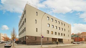 Voorkant van accommodatie