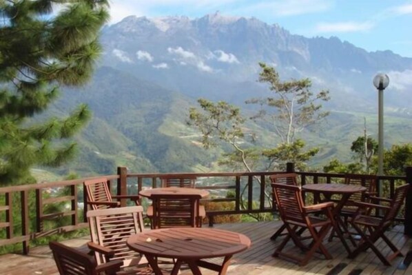 Vue depuis l’hébergement