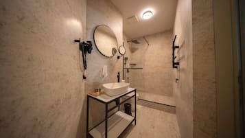 Comfort Room | Bathroom | Shower, hair dryer, bathrobes, slippers