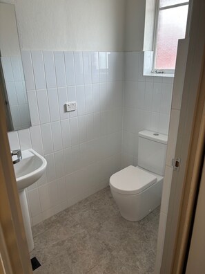 Handdoeken, zeep, shampoo, toiletpapier