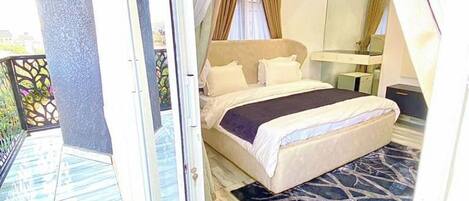 普通公寓, 露台, 城市景 | 陽台