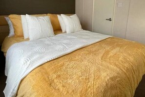 Cabaña | 3 habitaciones, tabla de planchar con plancha y wifi gratis 