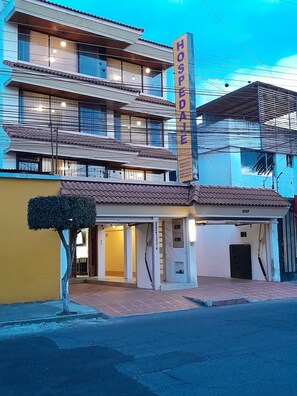 Fassade der Unterkunft