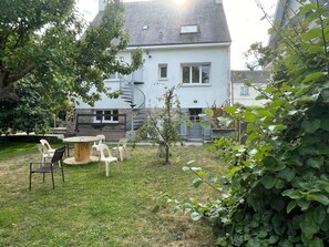 Outdoor dining - Apartment, 4 pers, Le Pouldu, near beach (Clohars-Carnoët)