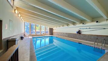 Una piscina climatizada