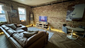 Smart-tv och böcker