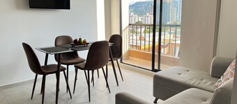 Charming 2-bedroom apartment in peaceful Floridablanca with great location