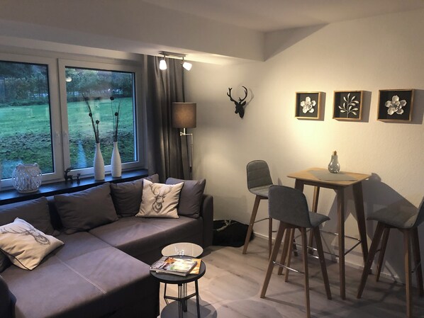 Living area - Vacation apartment Am Itterbach (Willingen (Upland))