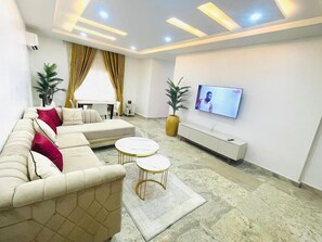 Economy Apartment, Balcony, City View | Living area - Zizi Luxury Homes and  Apartment  (Abuja)