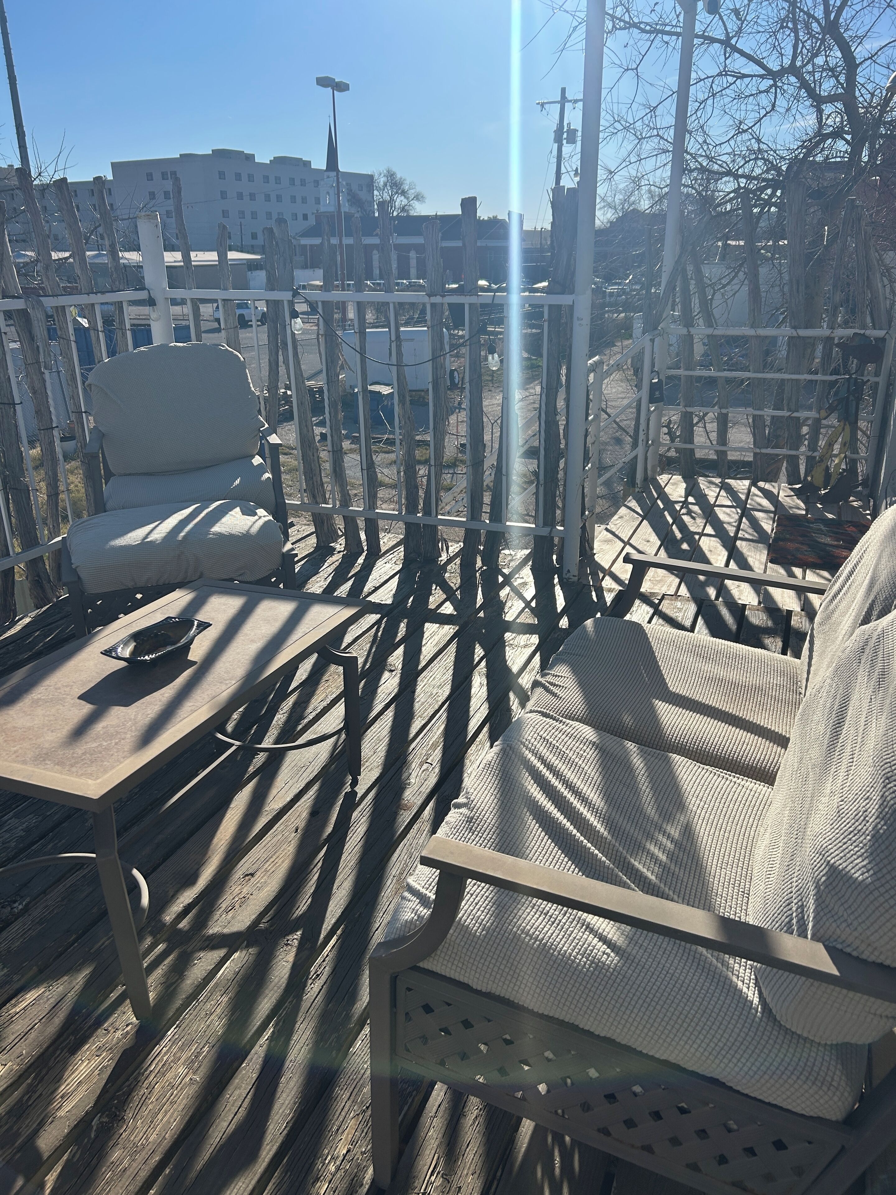 Terrain de l’hébergement 