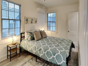 2 bedrooms, individually decorated, individually furnished