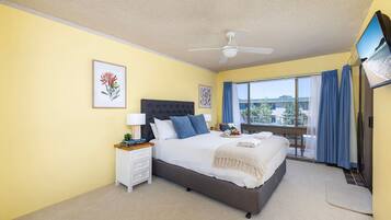 2 bedrooms, iron/ironing board, travel crib, WiFi