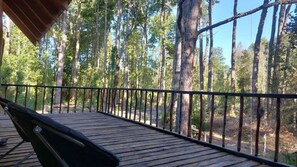 Terrace/patio - Bosque Magico Cove Cabin (Ensenada)