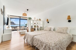 1 غرفة نوم ومكواة/لوح كي وواي فاي وملاءات أسرّة