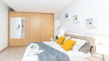 1 makuuhuone, silitysrauta/-lauta, Wi-Fi, vuodevaatteet