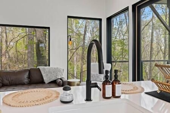 Interior - Blue Heron Hideaway at French Broad River Farms (Buncombe County)