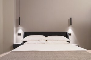 1 bedroom, desk, iron/ironing board, travel cot