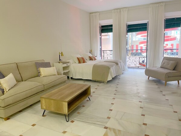 1 bedroom, iron/ironing board, Internet, bed sheets