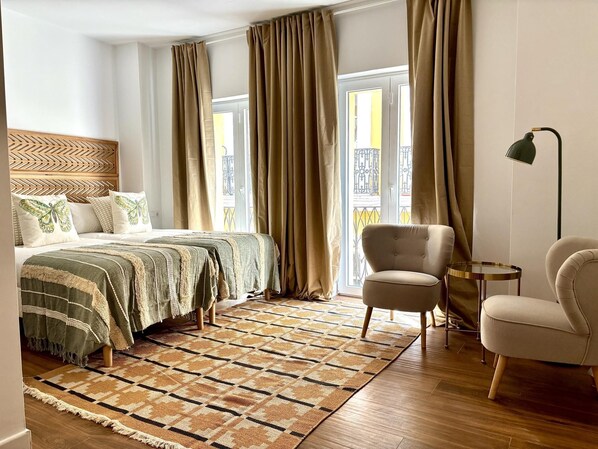 1 bedroom, iron/ironing board, Internet, bed sheets