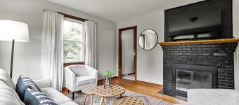Charming 3-bedroom house with AC and WiFi in wonderful Richmond