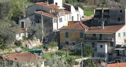 Ligurian rustico, surrounded by olive groves, 10 minutes from the sea.