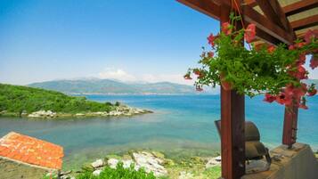 Chambre, 1 chambre, balcon, vue océan | Plage