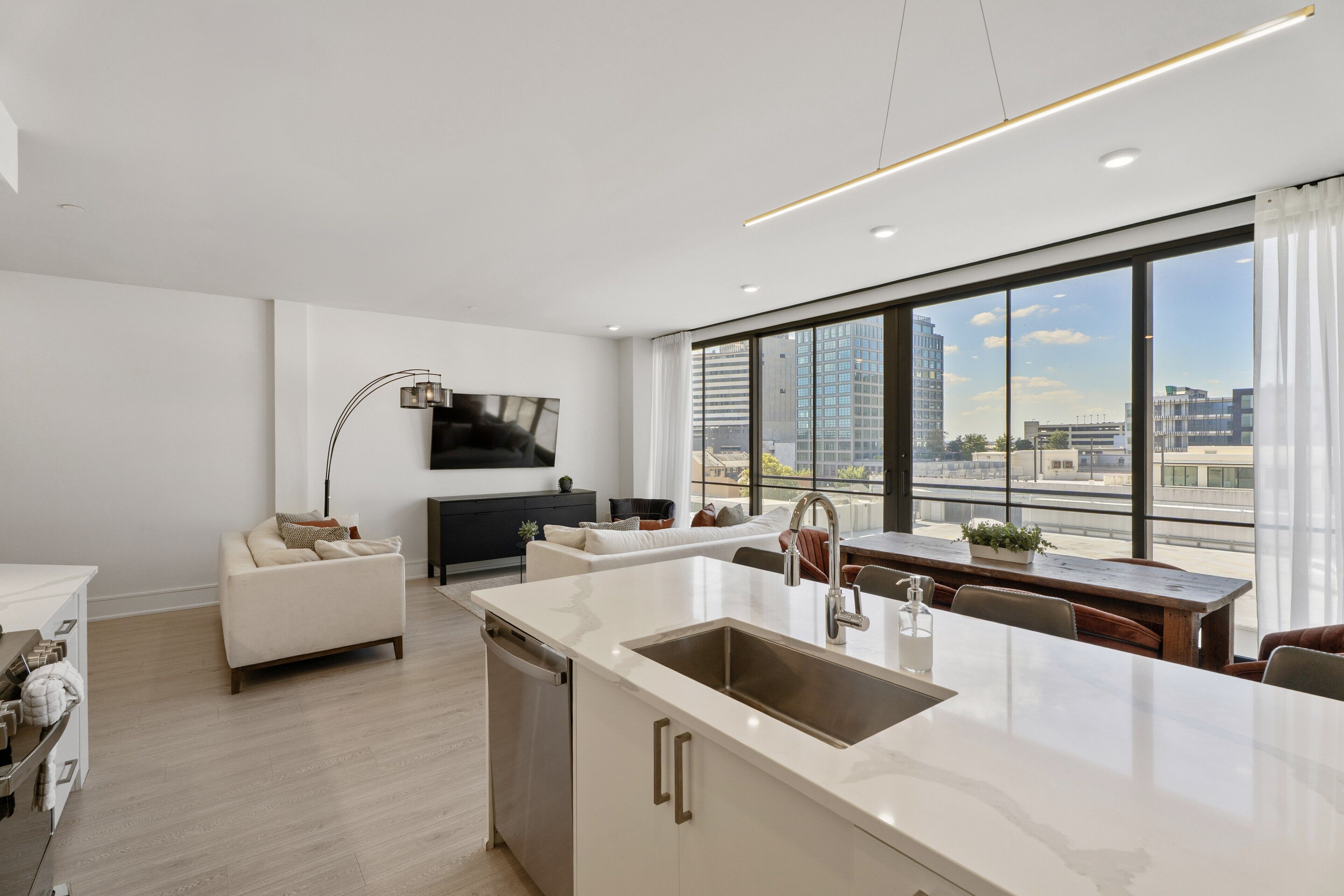 Apartamento Premium, 5 habitaciones, habitaciones comunicadas | Cocina privada | Frigorífico grande, microondas, horno y placa de cocina