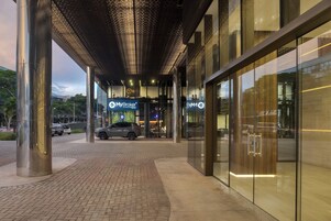 Entrada de la propiedad