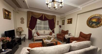 Spacious 3-bedroom apartment with AC, WiFi in Nasr City, Near Landmarks