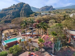 Pool - Tepoztlán — Private 5-Casita Mountain Retreat (Tepoztlán)