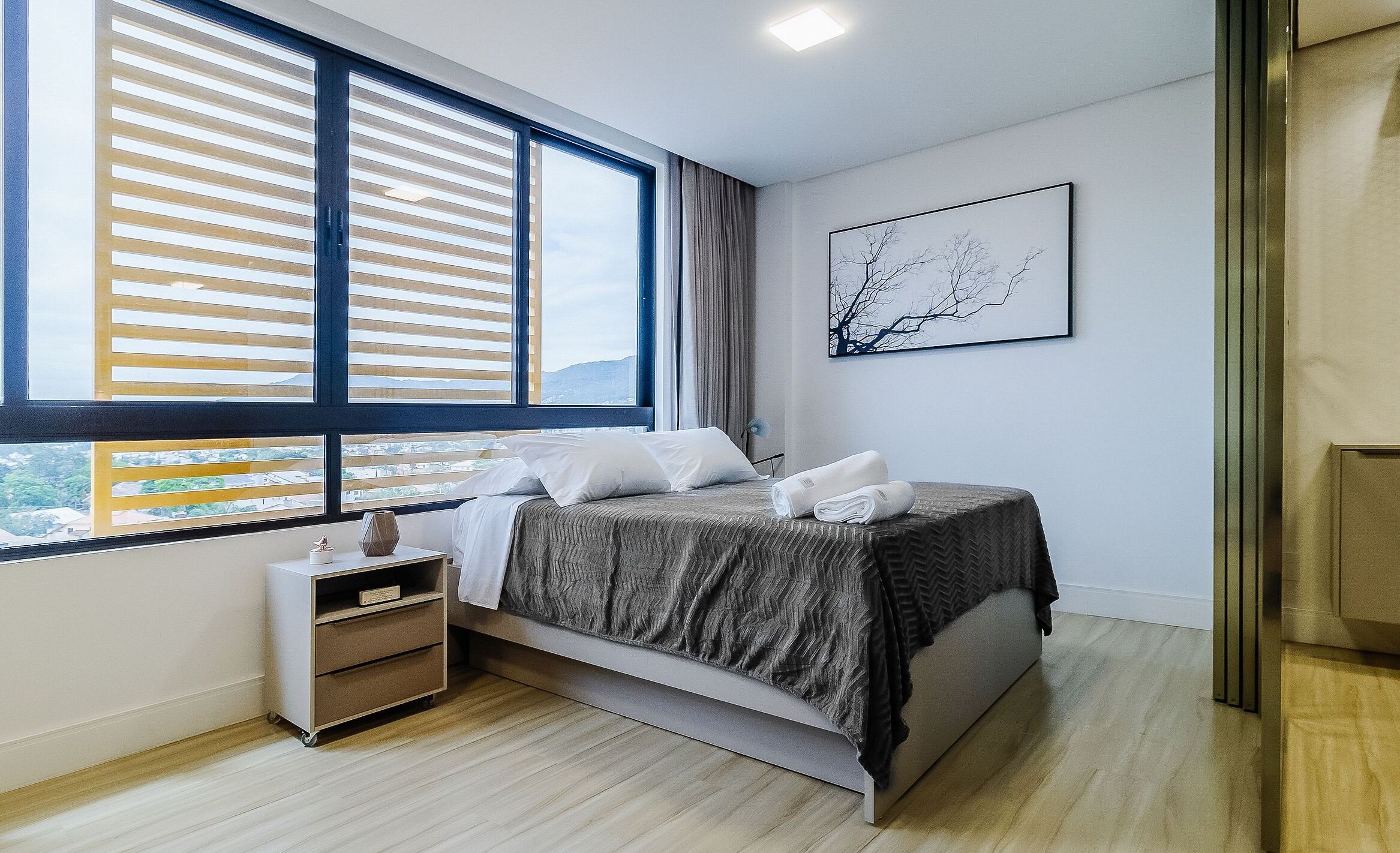 Apartamento básico | 1 quarto, Wi-Fi de cortesia, roupa de cama