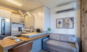 Basic Apartment | Interior - SSG Estúdios próximos a UFSC em Florianópolis (Florianópolis)