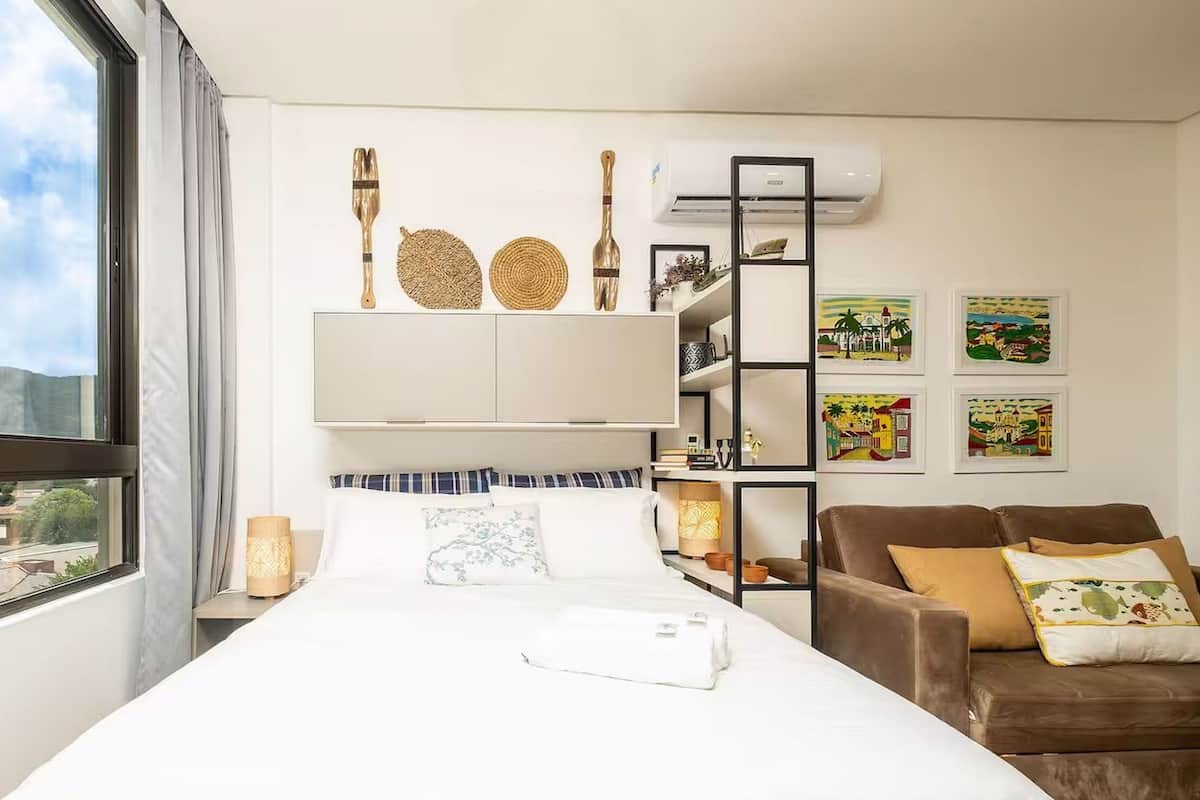 Eenvoudig appartement | 1 slaapkamer, gratis wifi, beddengoed