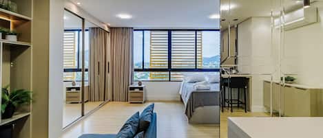Departamento básico | 1 habitación, wifi gratis y ropa de cama