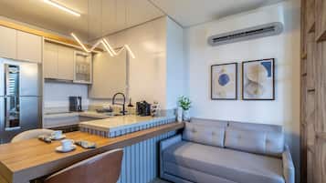 Apartamento básico | Parte interna