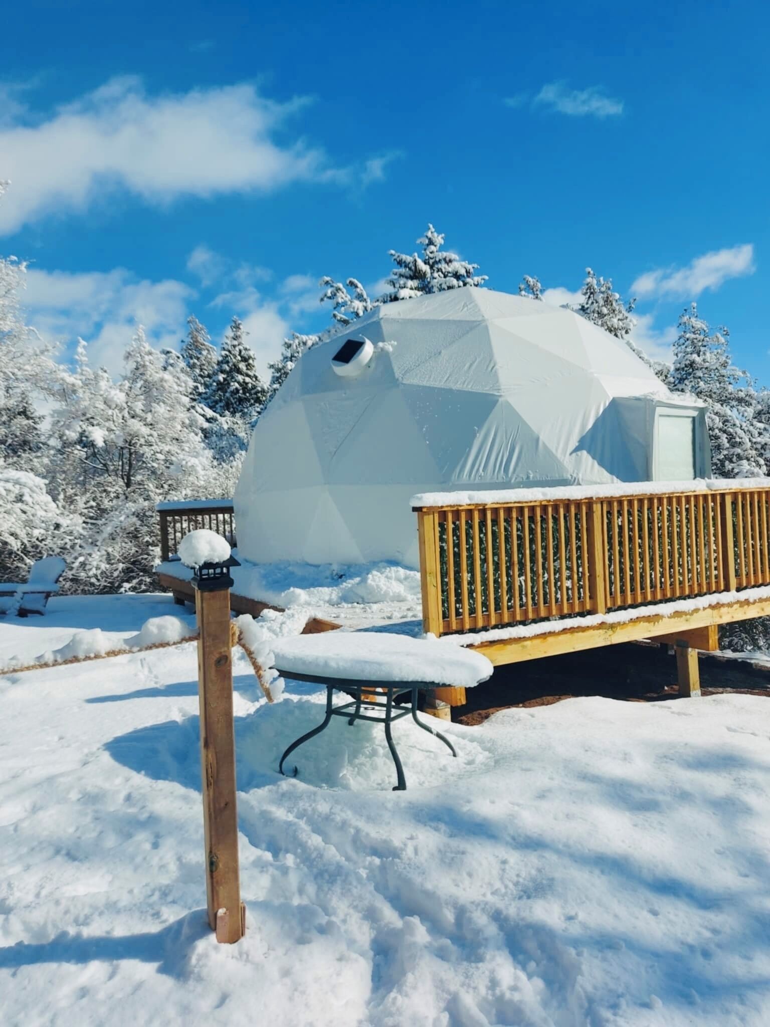 Enceinte de l’hébergement