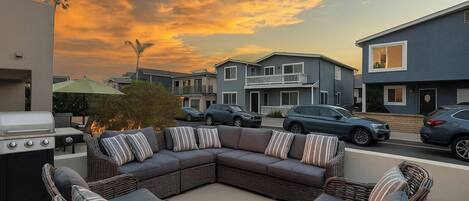 Fachada de la propiedad