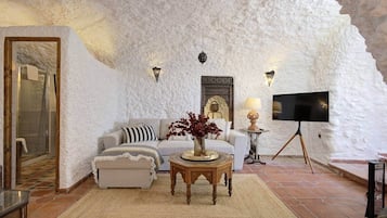 TV connectée, cheminée